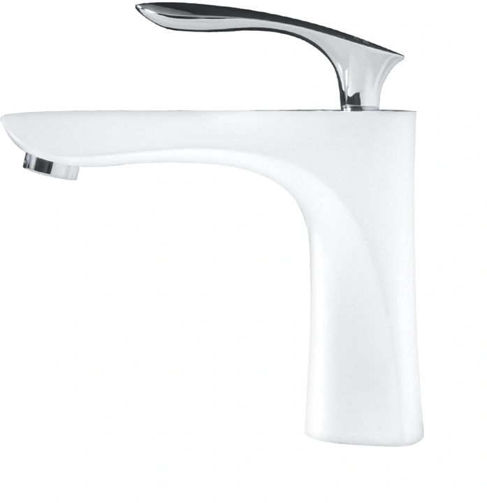 Sink mixer Grocenberg GB2001 White Chrome