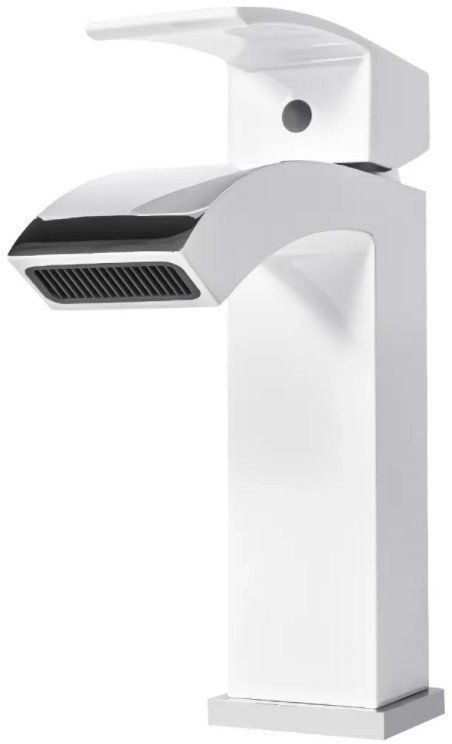 Washbasin mixer Grocenberg GB2007 White Chrome