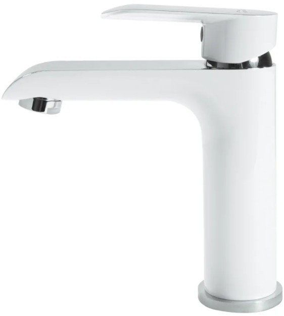 Washbasin mixer Grocenberg GB2010 White Chrome