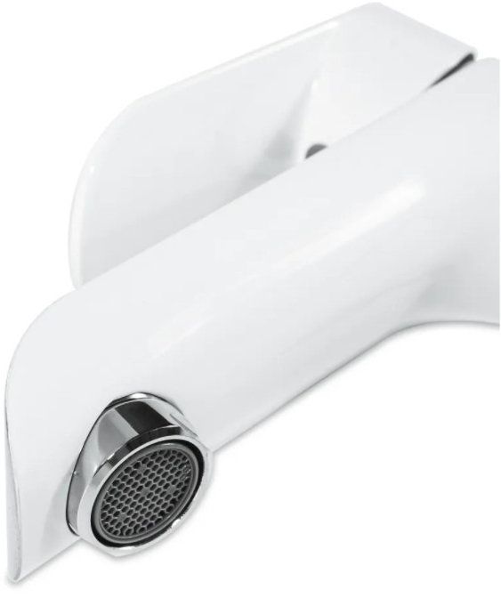 Washbasin mixer Grocenberg GB2010 White Chrome