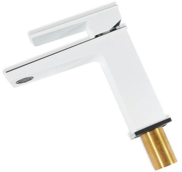 Washbasin mixer Grocenberg GB2088 White Chrome