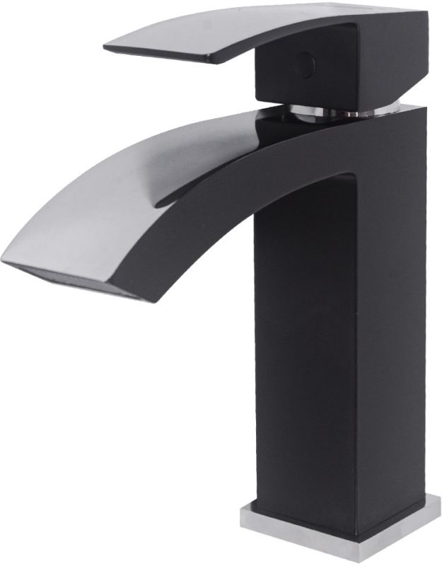 Hansberge CUBITO H1077BC Sink Faucet Black Chrome