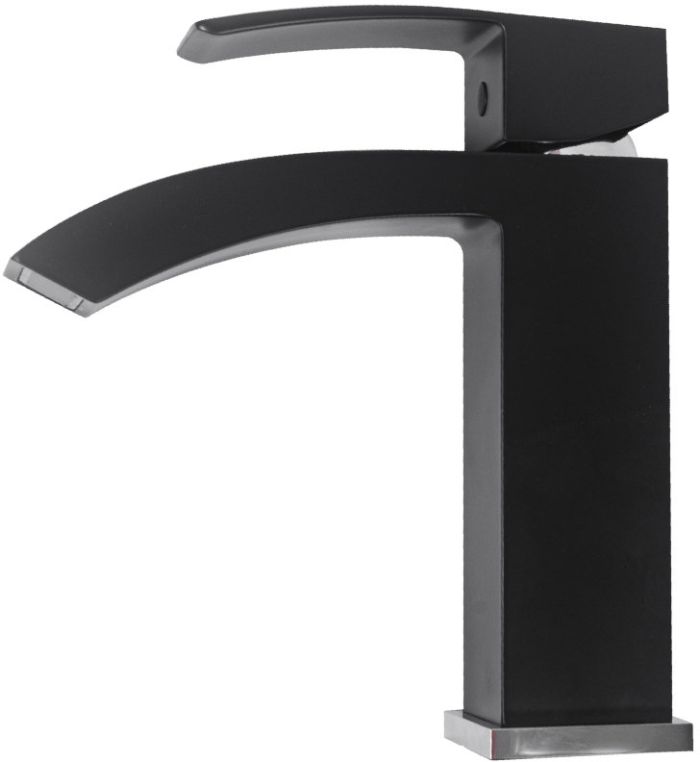 Hansberge CUBITO H1077BC Sink Faucet Black Chrome