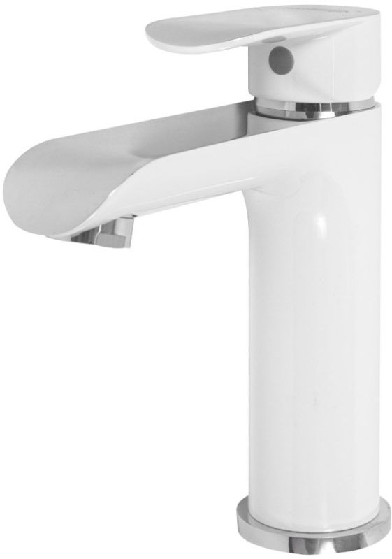 Hansberge OPERA H1033W Washbasin Mixer White Chrome