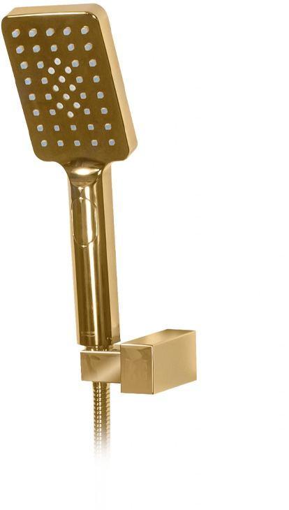 Bathtub mixer with hand shower Grocenberg GB8007 Gold