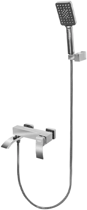 Bathtub mixer with hand shower Grocenberg GB8007 Chrome