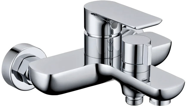 Bathtub mixer with hand shower Grocenberg GB8009 Chrome