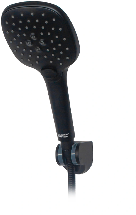 Bathtub mixer with hand shower Grosenberg GB8001 Black matte finish