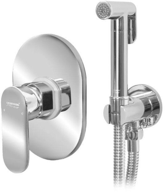 Inline mixer with hygienic shower Grocenberg GB1002 Chrome