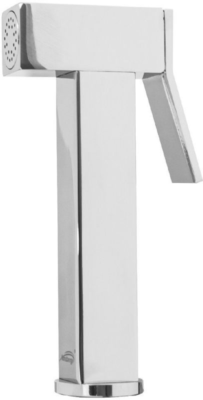 Faucet with hygienic shower Hansberge CUBITO H3077 White Chrome