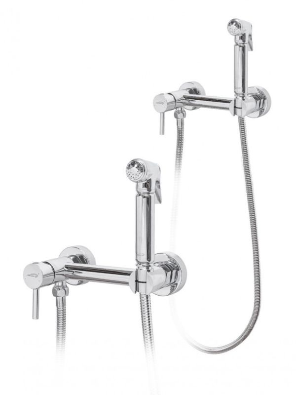 Shower mixer with hygienic set Hansberge NORDIC H0099 Chrome