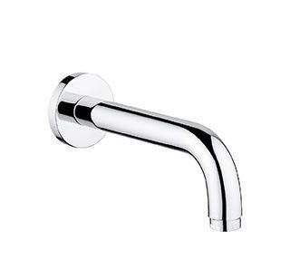 Emmevi, round spout for built-in mixer, length 250 mm, color chrome