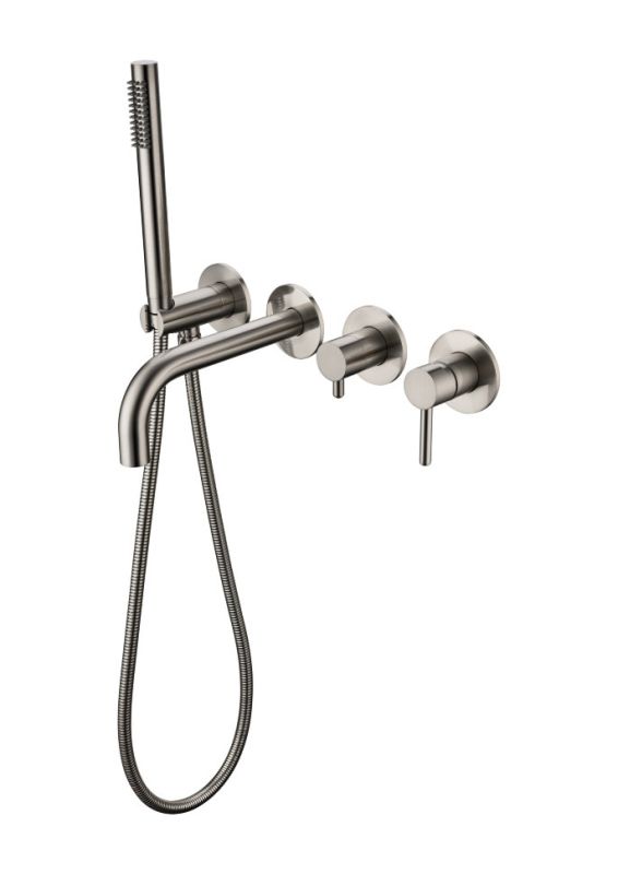 Bathtub mixer with hand shower Grocenberg GB5070NK Nickel