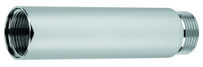 Emmevi, extension pipes (+102 mm) for water connection to wall-mounted bath/shower mixer, chrome color