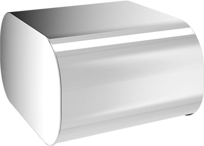 Gedy Outline, paper holder with lid, chrome color