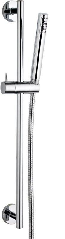 AQG, MIN shower rod with shower set, chrome color