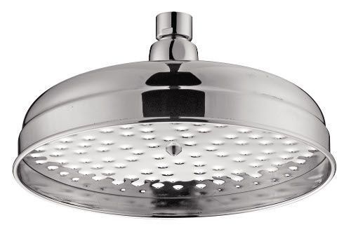 Fiore, round overhead shower 30 cm, chrome color