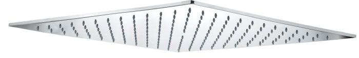 Fiore, square overhead shower 30x30 cm, color chrome