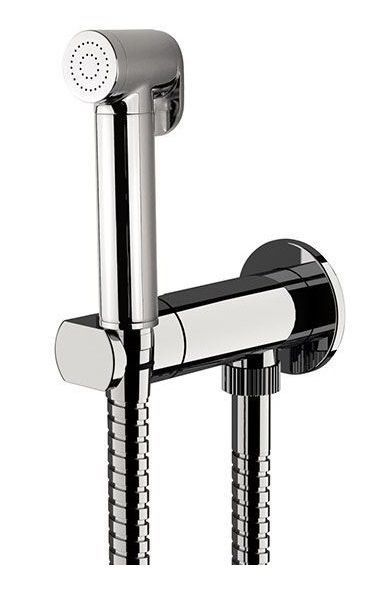 Daniel Suvi, hygienic shower set with progressive cartridge, color rose gold