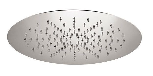 Daniel, round ceiling shower head 34 cm, 1 mode: rain, chrome color