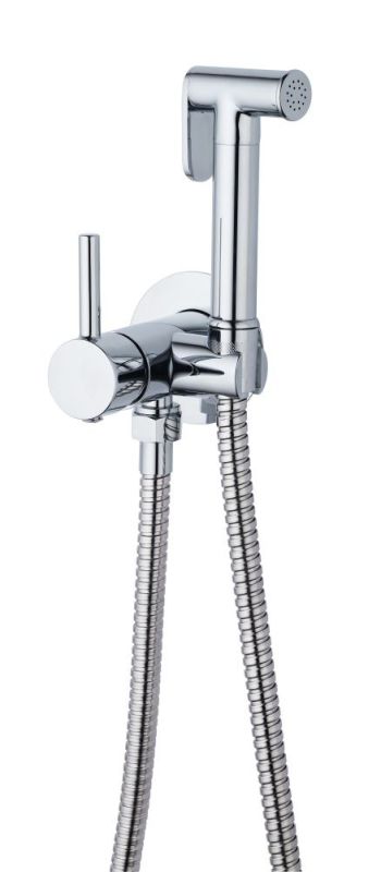 AQG, TAUS hygienic shower set with cold and hot water mixer, chrome color