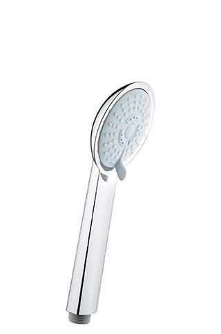 Emmevi, flat round three-mode hand shower head made of ABS plastic (for set 139), color chrome