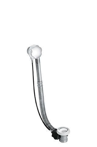 Emmevi, bathtub overflow, 56 cm, chrome color