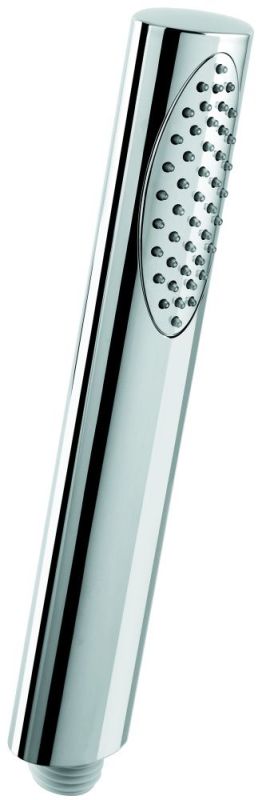 Emmevi, oval single-mode hand shower head made of ABS plastic (for set 141), chrome color