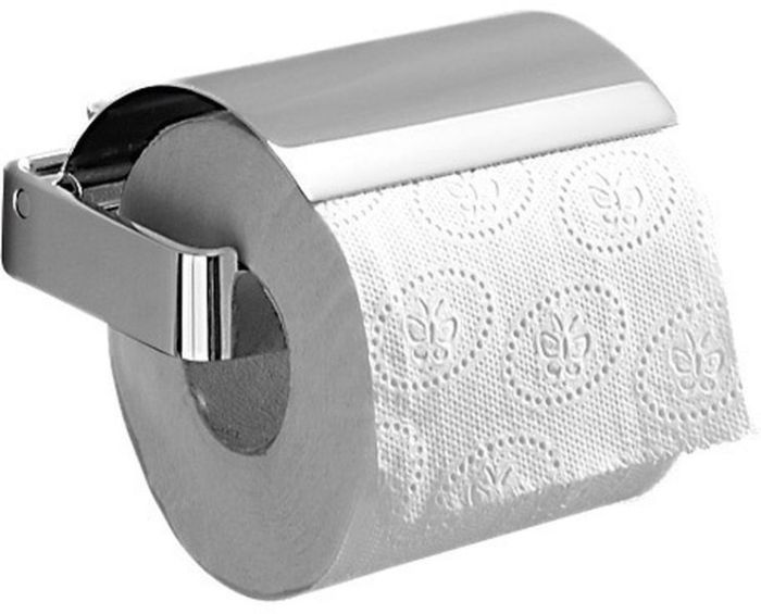 Gedy Lounge, paper holder with lid, chrome color