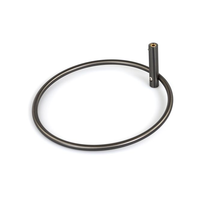 Stil Haus Hashi, towel ring holder, gun steel color