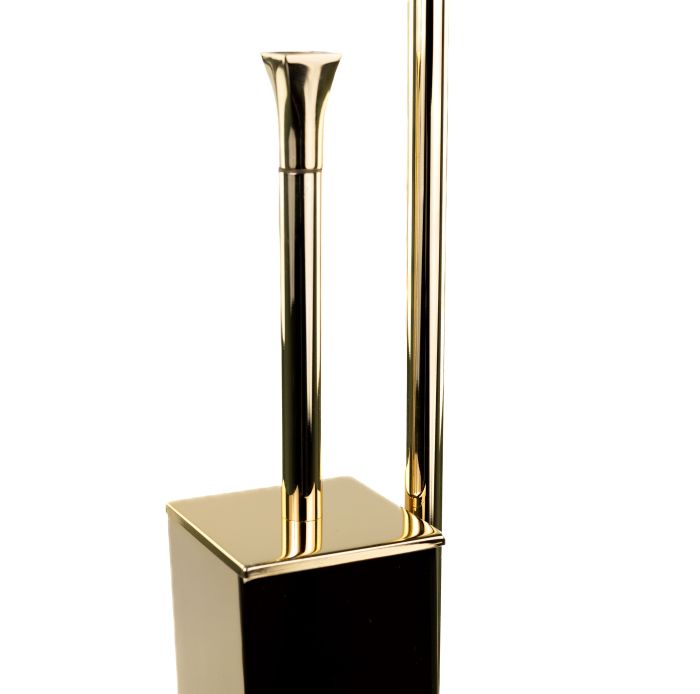 Stil Haus Prisma, rack: dispenser + towel holder + paper holder + ruff metal, color gold - white