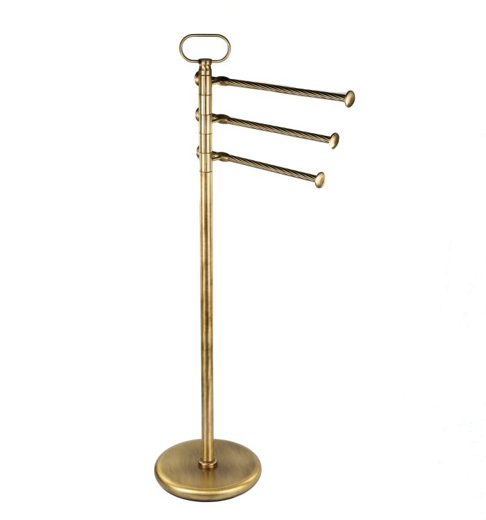 Stil Haus Giunone, reception: 3 towel holders, bronze color