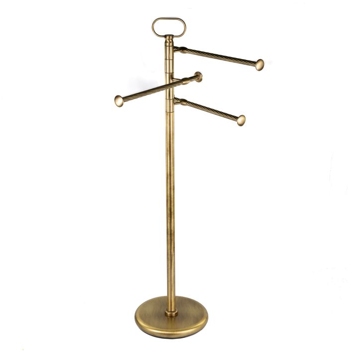 Stil Haus Giunone, reception: 3 towel holders, bronze color