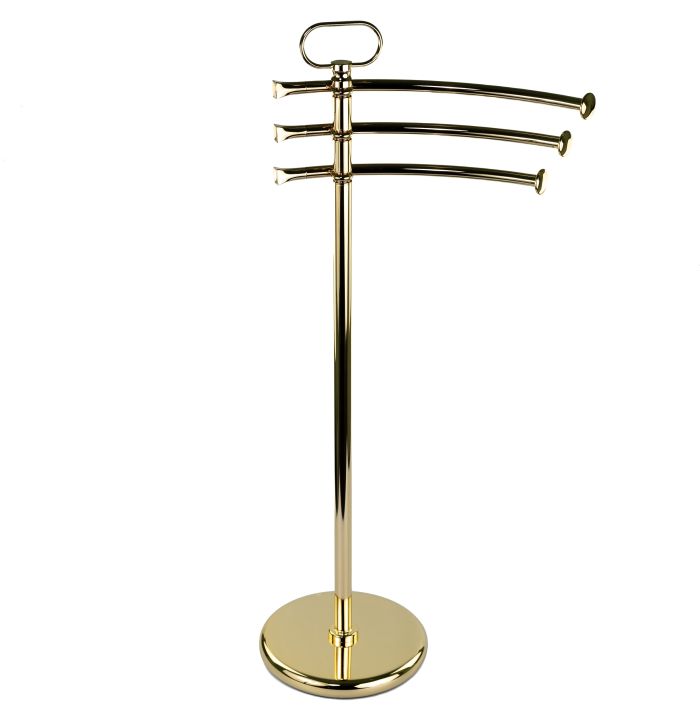 Stil Haus Prisma, reception: 3 towel holders, gold color