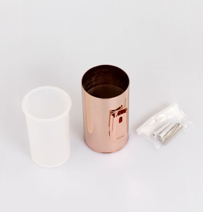 Stil Haus Hashi, wall-mounted metal glass, rose gold color