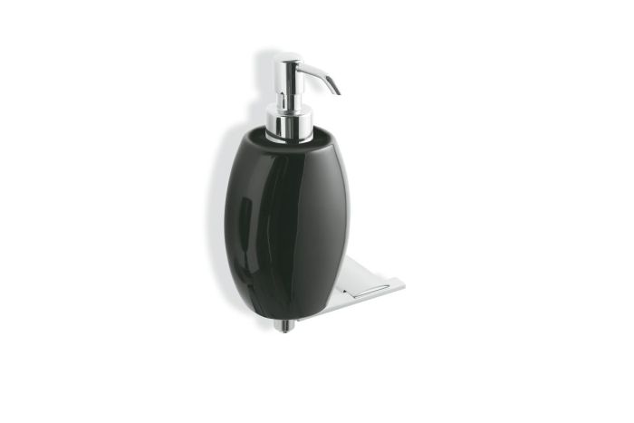 Stil Haus Aria, wall mounted white ceramic dispenser, chrome color