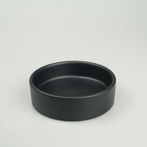 Stil Haus Buket, desktop black matte ceramic soap dish