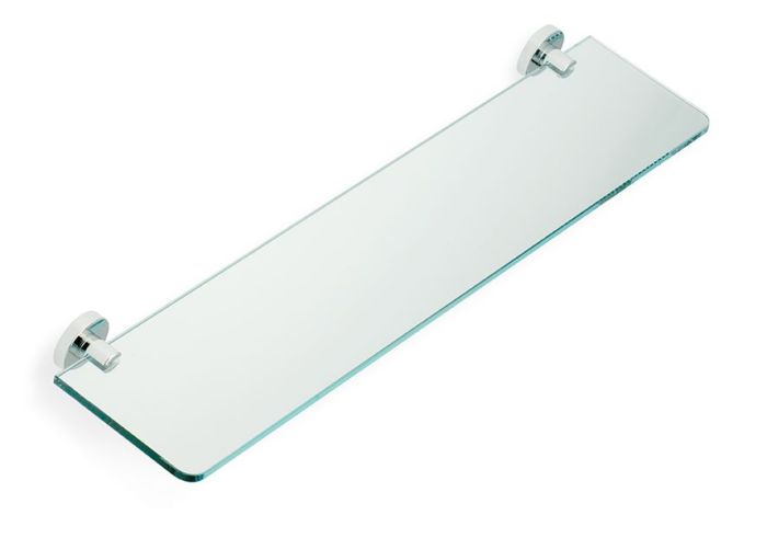 Stil Haus Buket, glass shelf, length 60 cm, color chrome