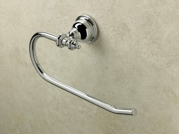 Stil Haus Elite, half-ring towel holder, bronze color