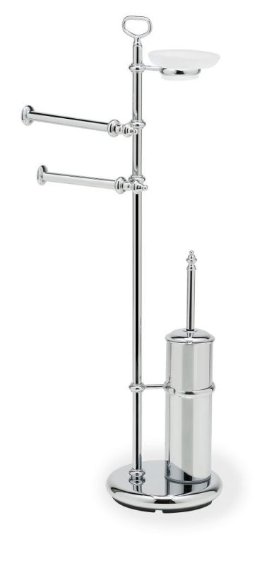 Stil Haus Elite, stand: dispenser + towel rack. + paper holder + metal ruff, bronze color