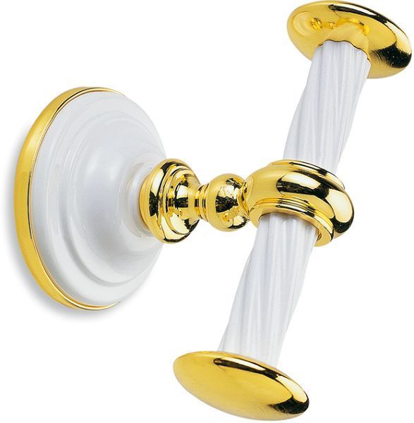 Stil Haus Giunone, double hook, color white - gold