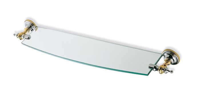 Stil Haus Giunone, glass shelf, bronze color