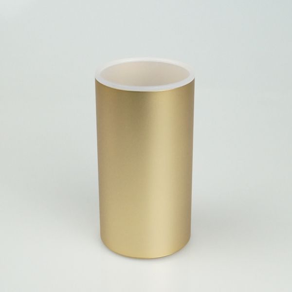 Stil Haus Hashi, table metal glass, matte gold color