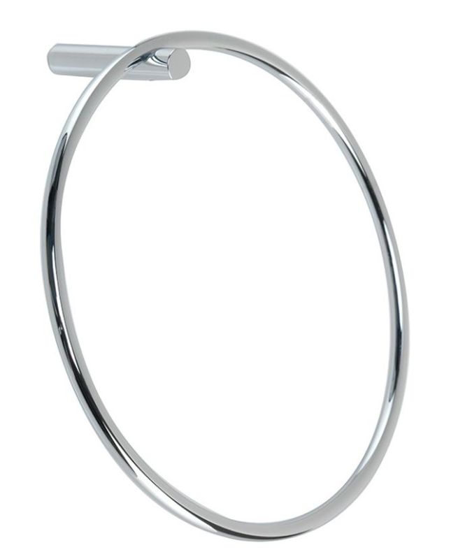 Stil Haus Hashi, towel holder ring, color nickel satin