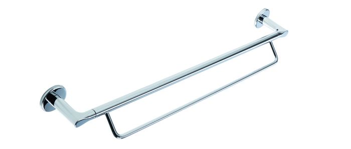 Stil Haus Liz, double towel holder, length 63 cm, color chrome