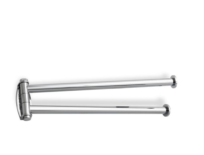 Stil Haus Liz, double swivel towel holder, chrome color