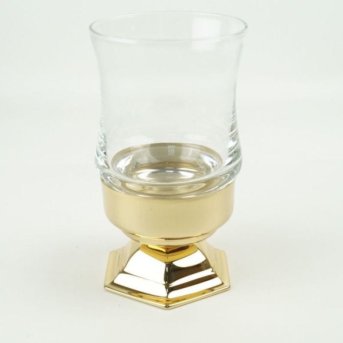 Stil Haus Marte, table glass tumbler, gold color