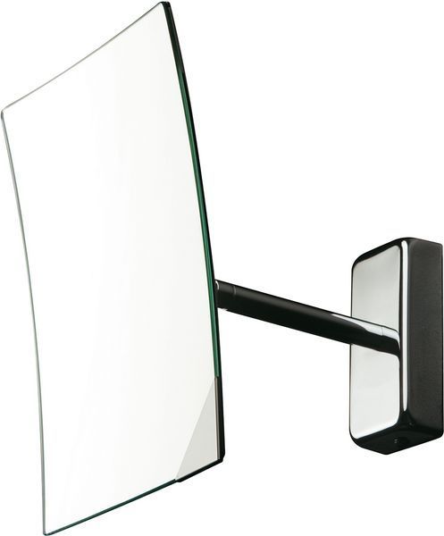 Stil Haus, rectangular wall-mounted cosmetic mirror (2x), chrome color