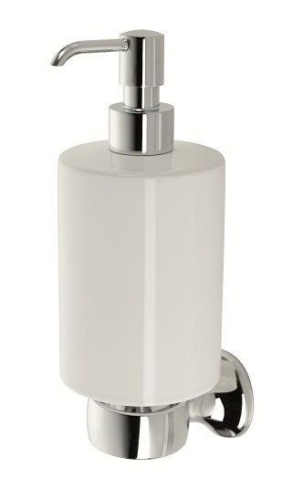 Stil Haus Opera, wall mounted ceramic dispenser, chrome color