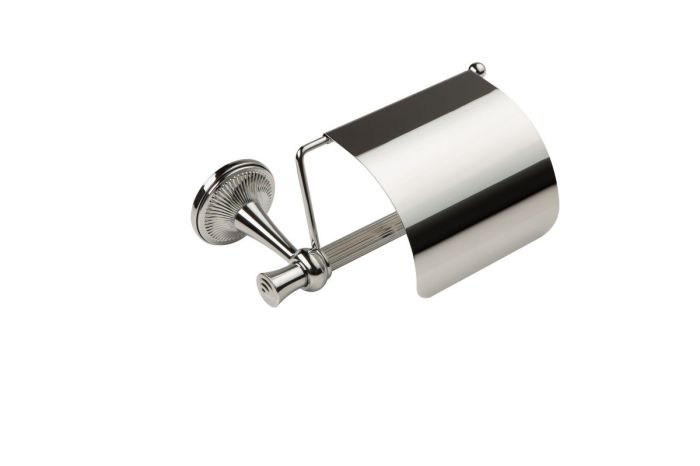 Stil Haus Regal, paper holder with lid, chrome color